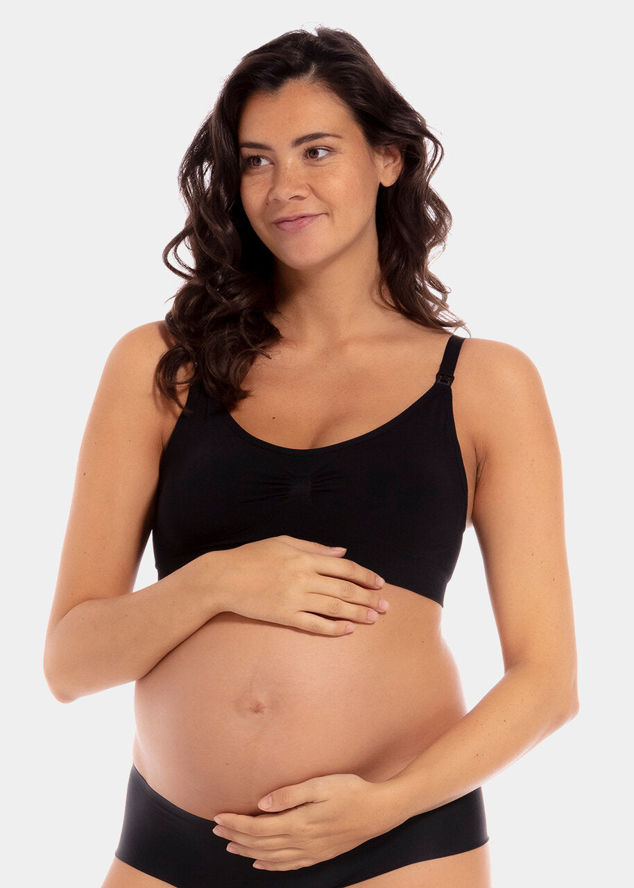 Musta värvi imetava ema rinnahoidja