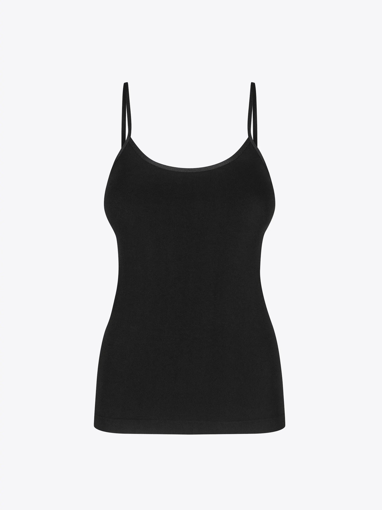 Musta värvi puuvillane top