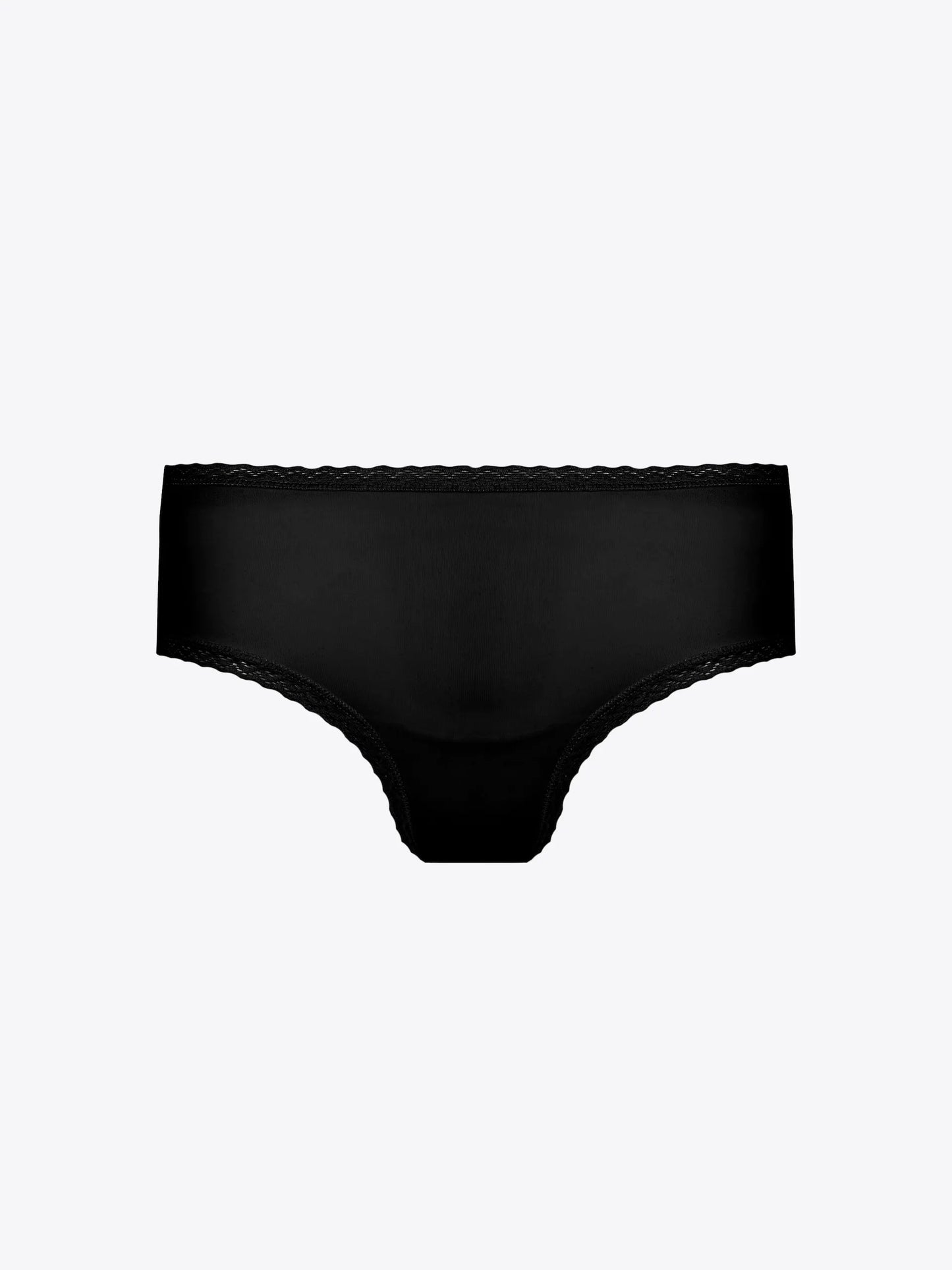 Musta värvi pitsi äärega aluspüksid