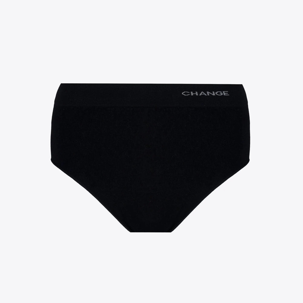 Musta värvi puuvillased Celine high waist aluspüksid