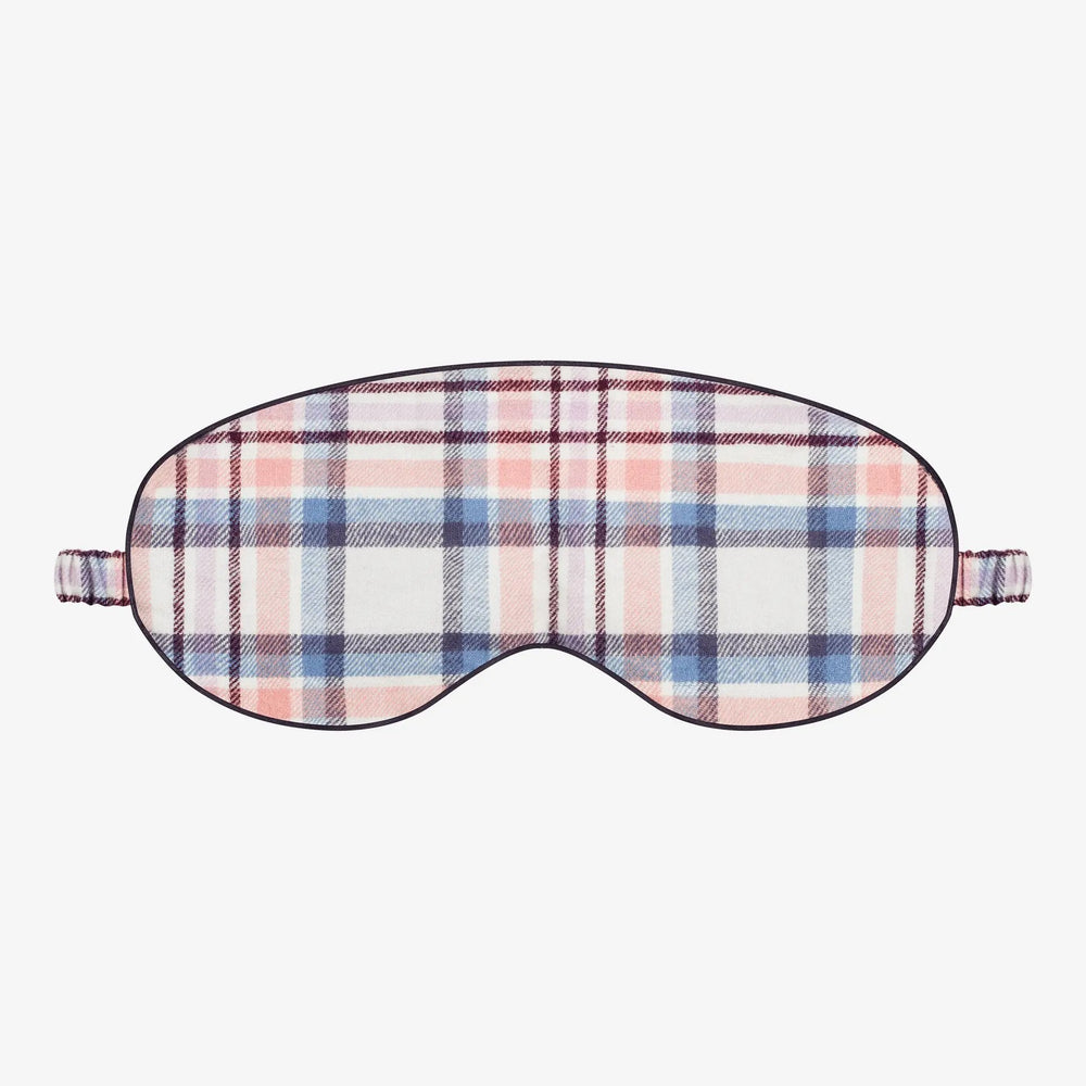 Halli roosa ruuduline Luna öömask