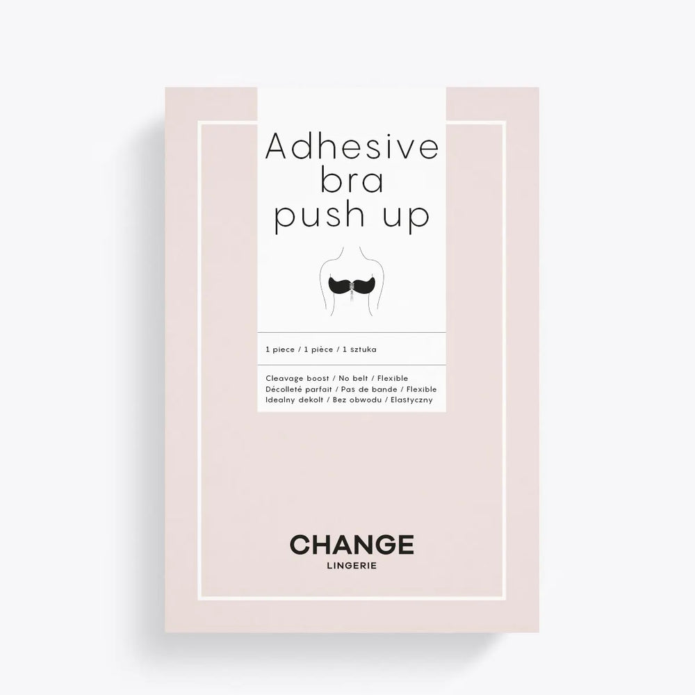 Musta värvi push up kleebitav rinnahoidja