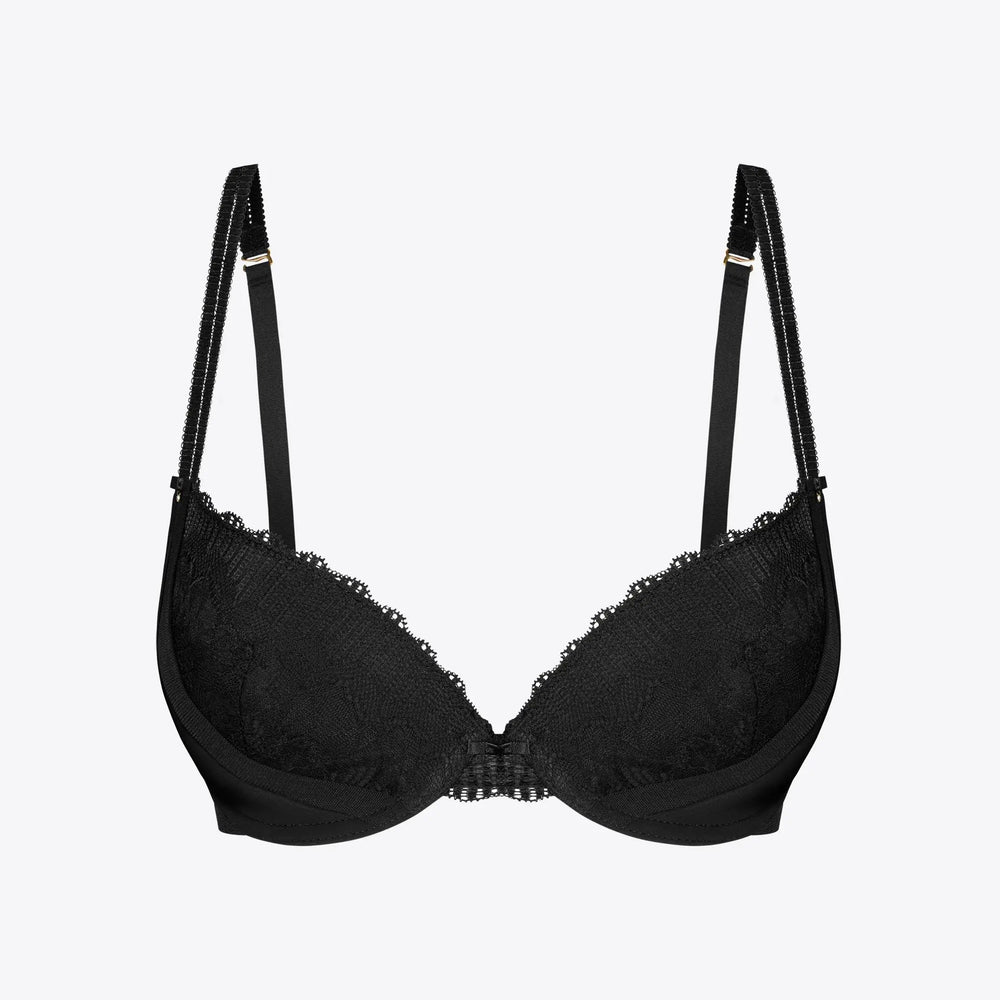 Musta värvi Mariah push up rinnahoidja