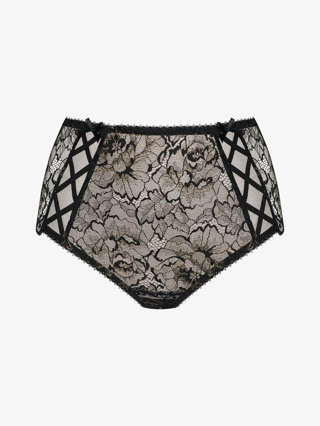 Musta ja kuldsega Stella tai high waist 