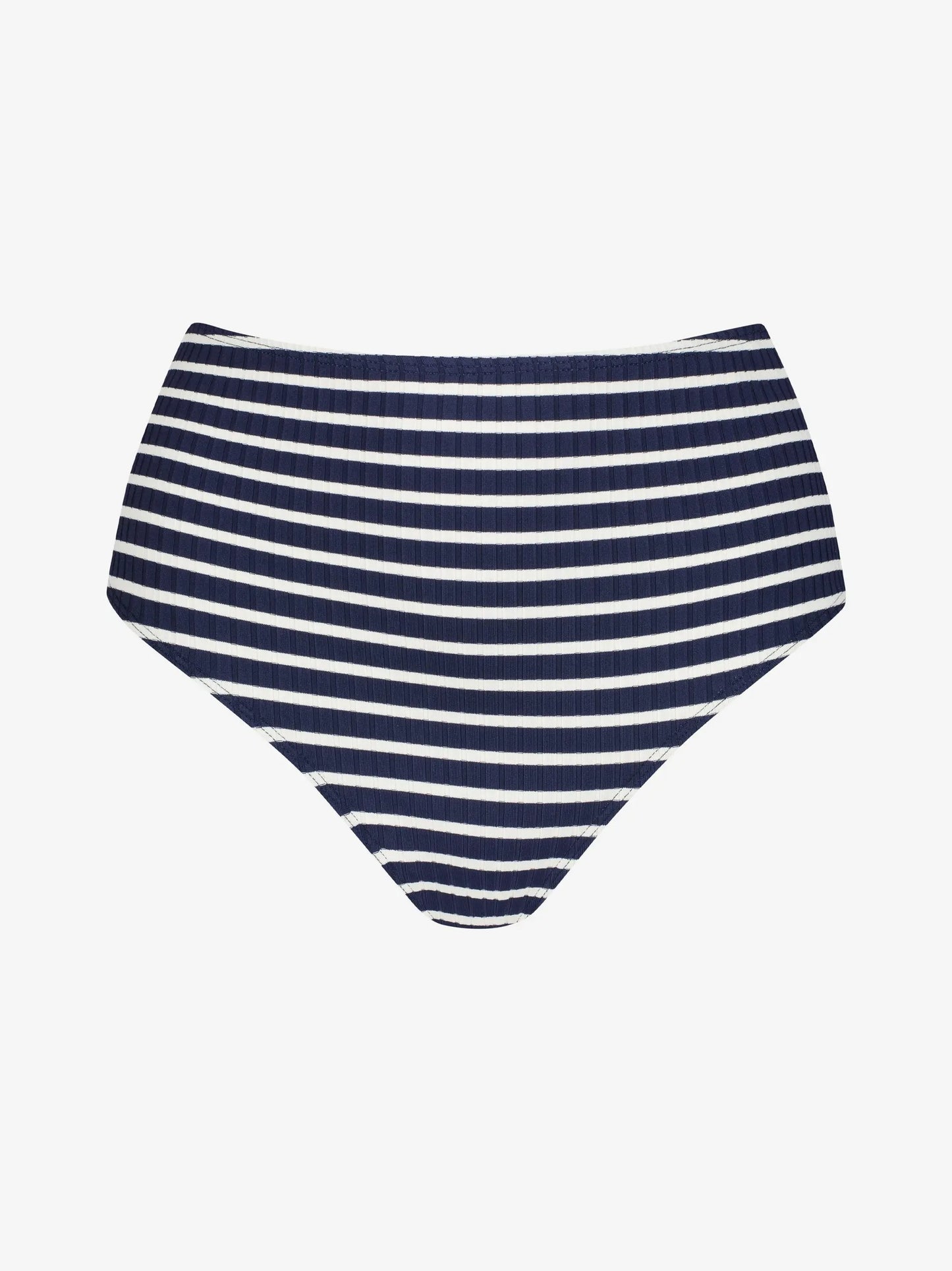 Sinise valge triibulised krge pihaga Skye ujumispüksid