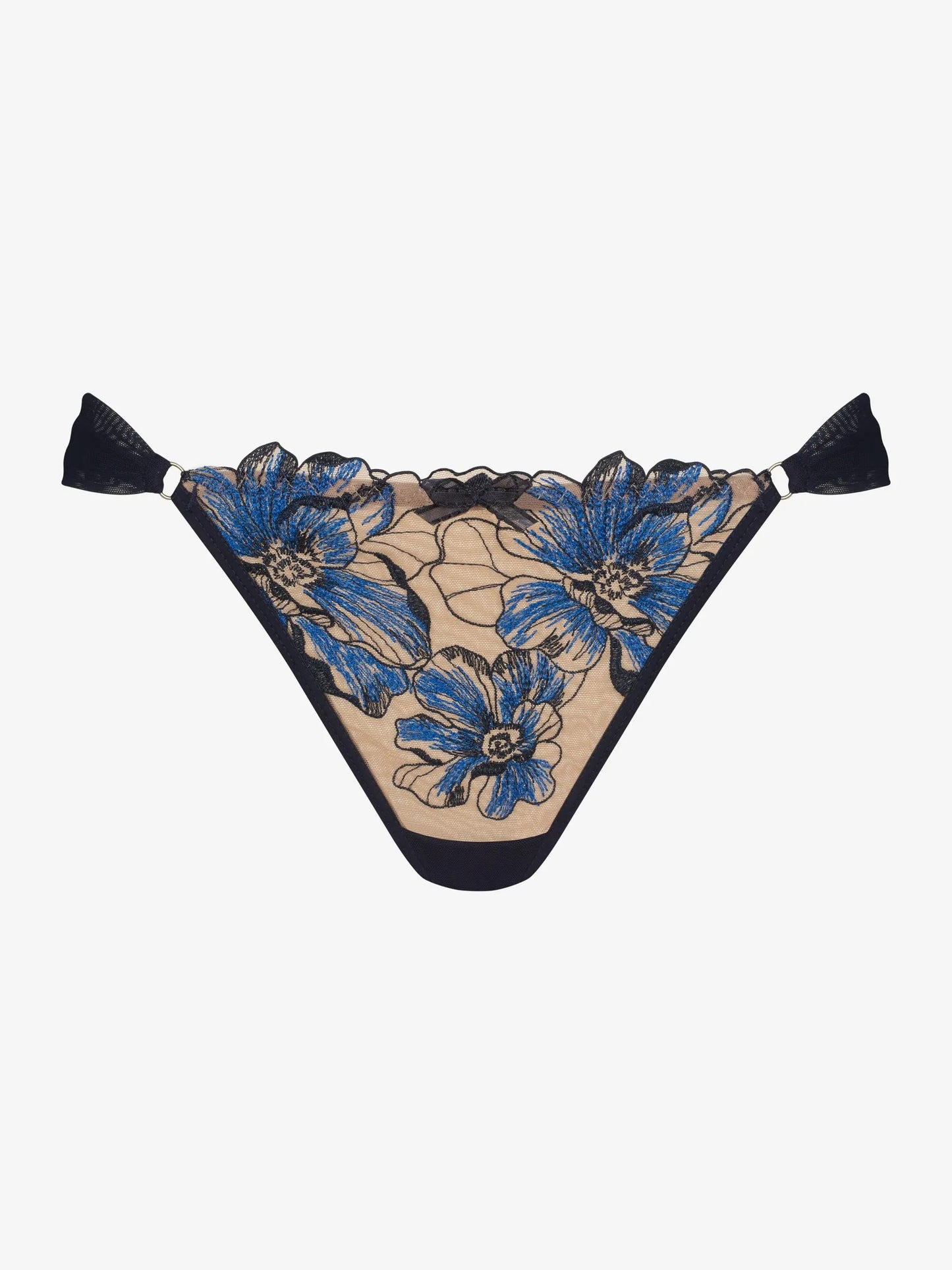 Tumesinised Colette pitsilised stringid