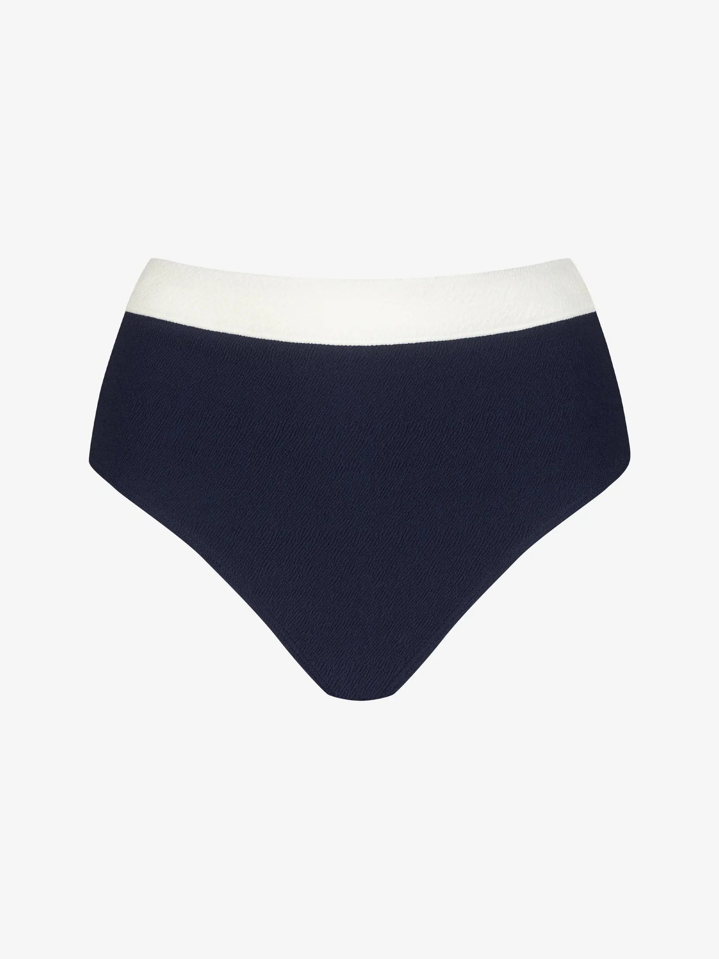 Tumesinised Alexa swim tai high waist püksid