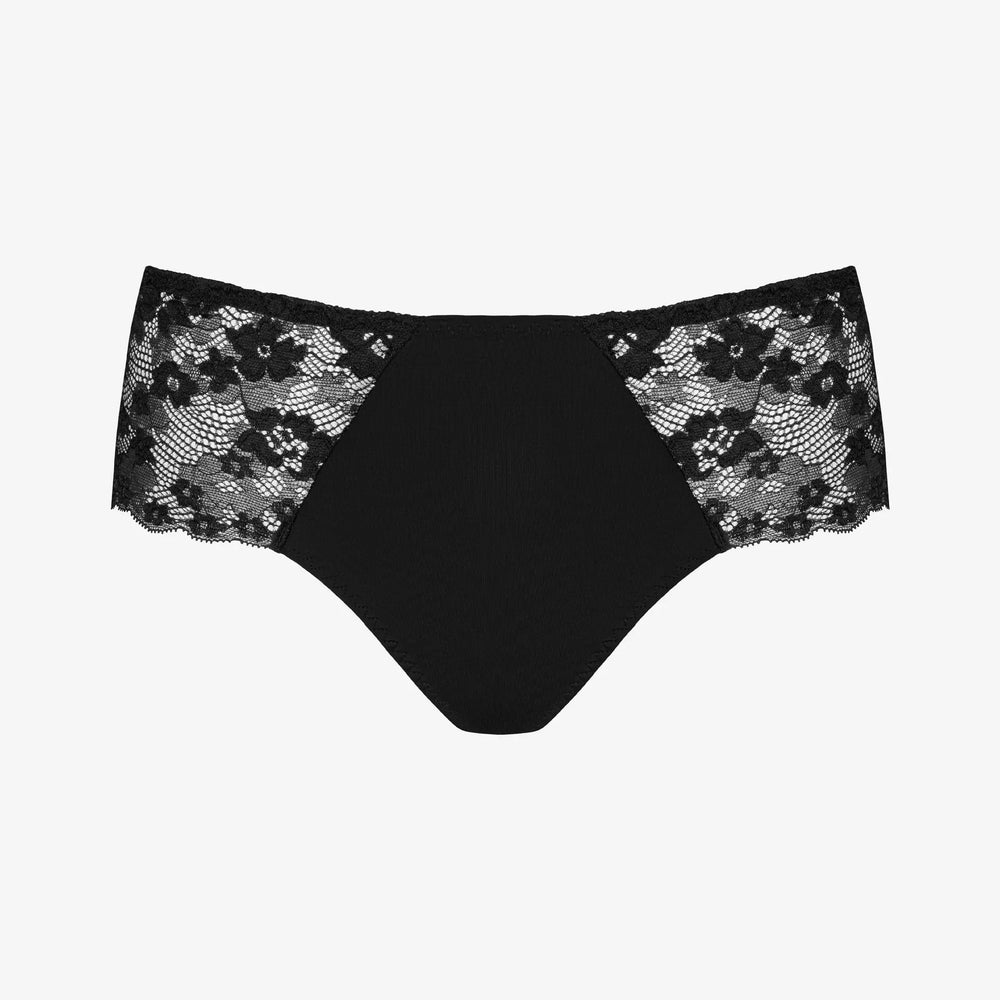 Musta värvi MyEssentials hipster string aluspüksid