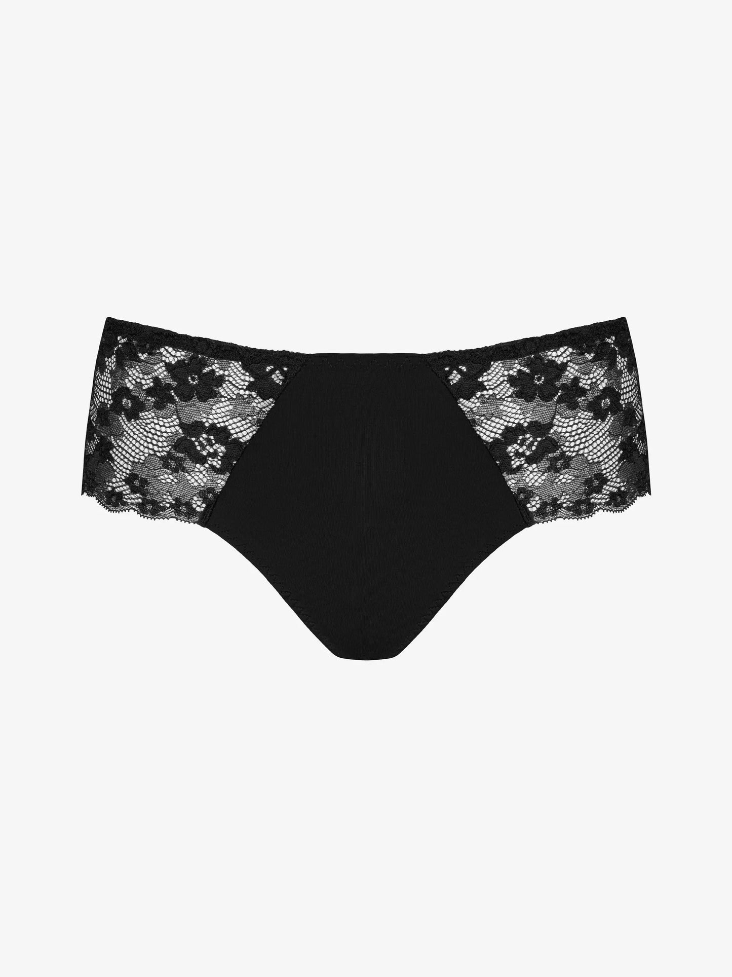 Musta värvi MyEssentials hipster string aluspüksid