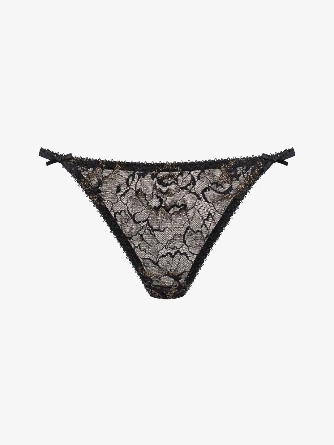 Musta ja kuldsega Stella string mini