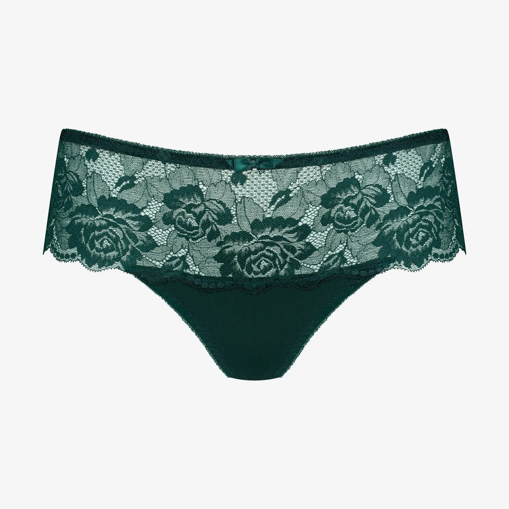 Tumerohelised Lissi hipster string aluspüksid
