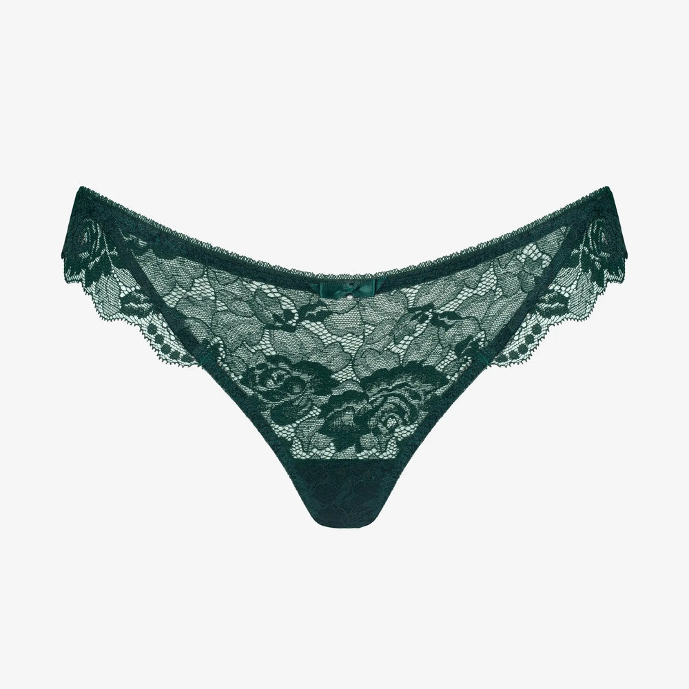 Tumerohelised Lissi string aluspüksid