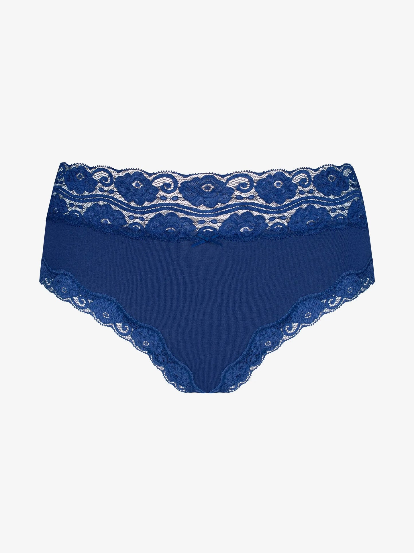 Sinised kõrge pihaga hipster string aluspüksid