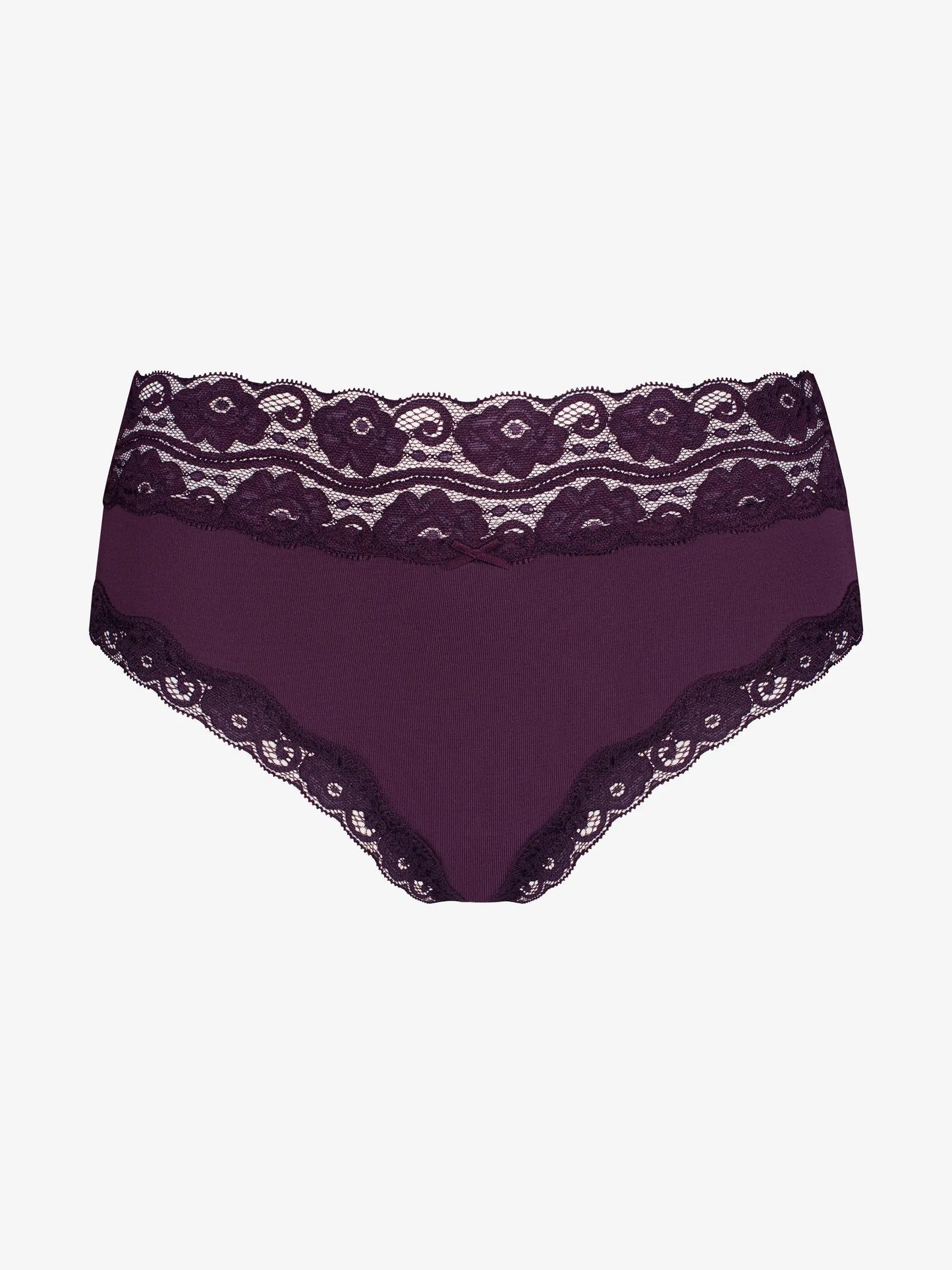 Lillad hipster string high waist aluspüksid