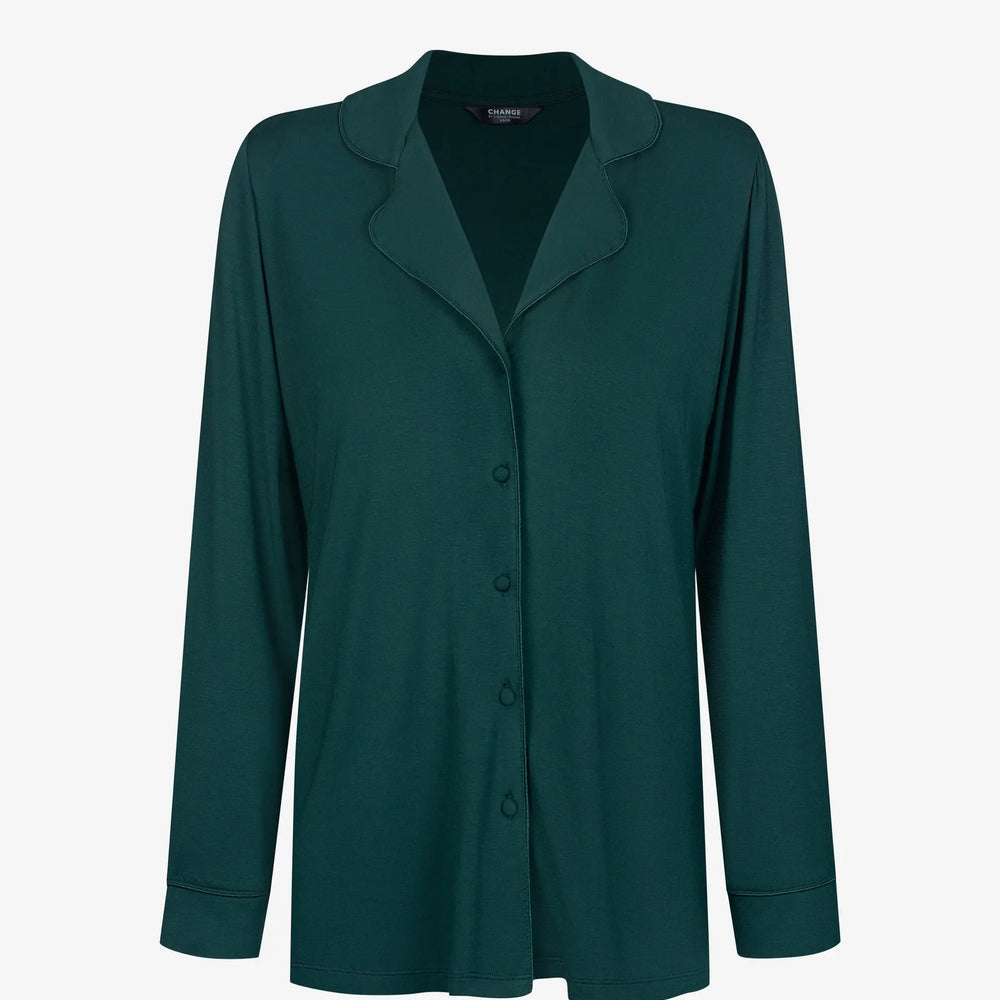 Tumeroheline Lily viskoosist pidžaamasärk