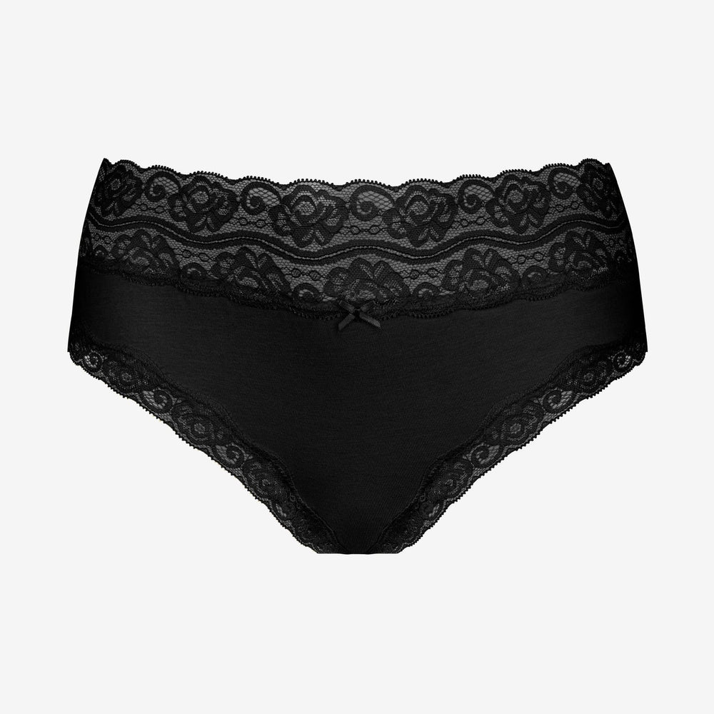 Musta värvi kõrge värvliga hipster stringid